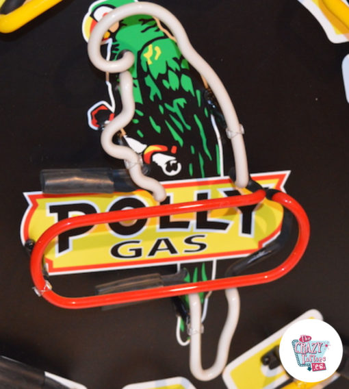Pôster Neon PollyGas Parrot