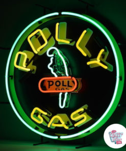 Neon PollyGas venstre plakat