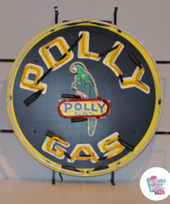 Neon PollyGas av plakat