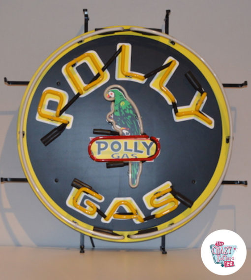 Neon PollyGas av plakat