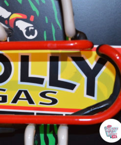 Placa de detalhe Neon PollyGas desligado