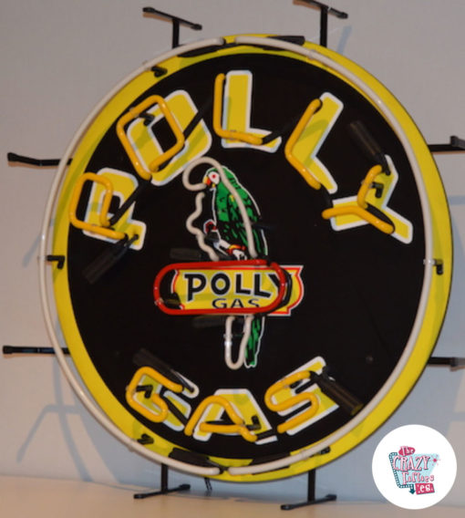 Poster Neon PollyGas a sinistra