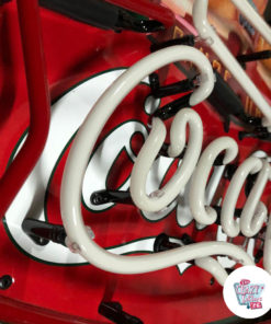 Neon Coca-Cola Pause Drik Fishtail Plakat