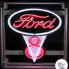 Affiche Neon Ford V8 XL