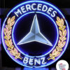 Affiche Neon Mercedes Benz XL