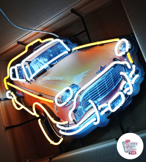 Cartel Neon New York Taxi