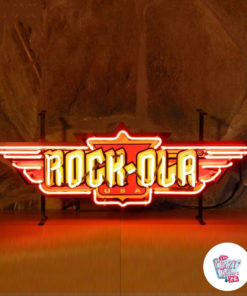 Neon Rock-Ola Jukeboxes sur l'affiche