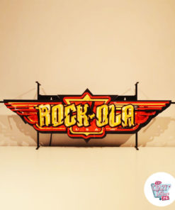 Poster Kapalı Neon Rock-Ola Müzik Kutuları