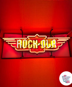 Neon Rock-Ola Müzik Kutuları işareti yaktı