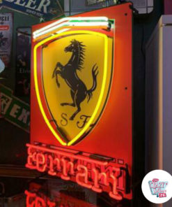 Neon Scuderia Ferrari plakatmedium