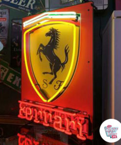 Neon Scuderia Ferrari poster orta