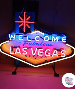 Neon Sign Welcome to Las Vegas 