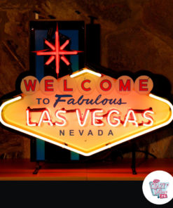 Neon Sign Velkommen til Las Vegas Basic
