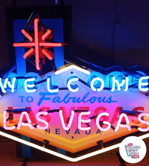 Cartel Neon Welcome to Las Vegas front