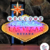 Neon velkomst til Las Vegas XL-tegn