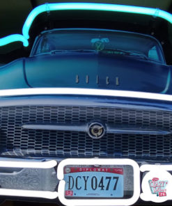 Neon front Buick front lit sign