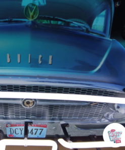 Buick hood on front neon sign