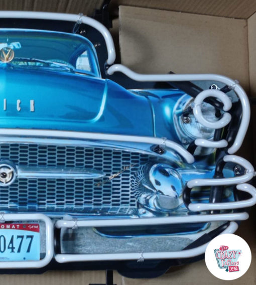 Cartel Neon frontal Buick derecha apagado