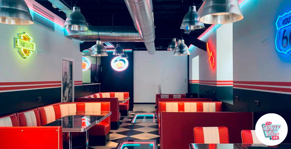 American Diner en Barcelona industrial