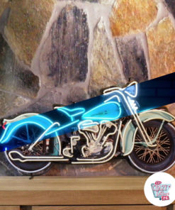 Neonskylt Motorcykel Harley Davidson av