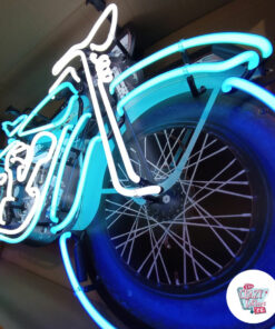 Harley Davidson Motosiklet Neon Tabela