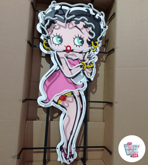 Affiche Néon Betty Boop