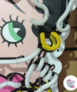 Affiche de boucle d'oreille au néon Betty Boop