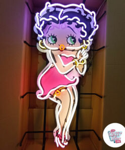 Affiche Néon Betty Boop