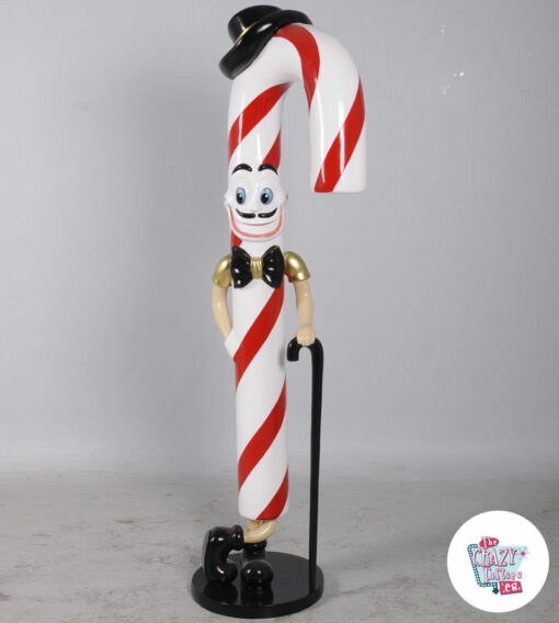 Figure Decoration Candy Cane Dady