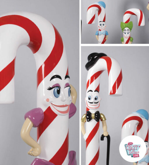 Figure Decoration Cane Candy mama