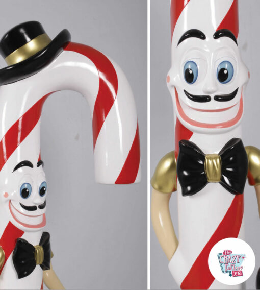 Figure Decoration Candy Cane Joe