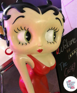 Figurdekoration Betty Boop Menu øjne