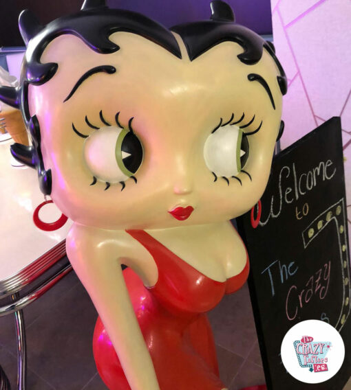 Olhos do menu Betty Boop para decoração de figura