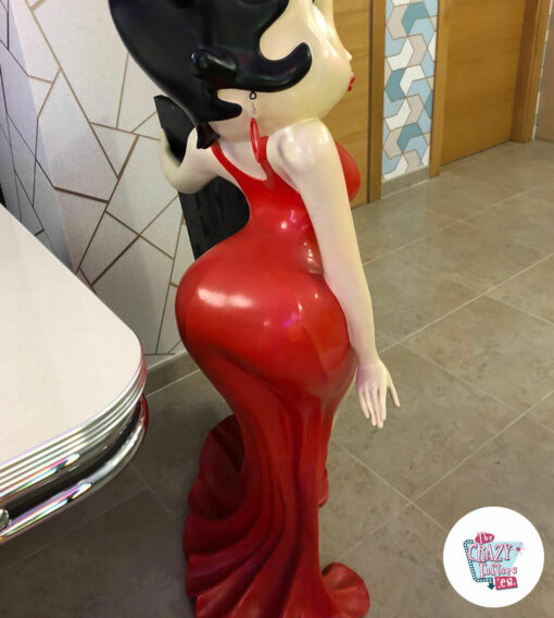 Figura Decoracion Betty Boop Menu lateral