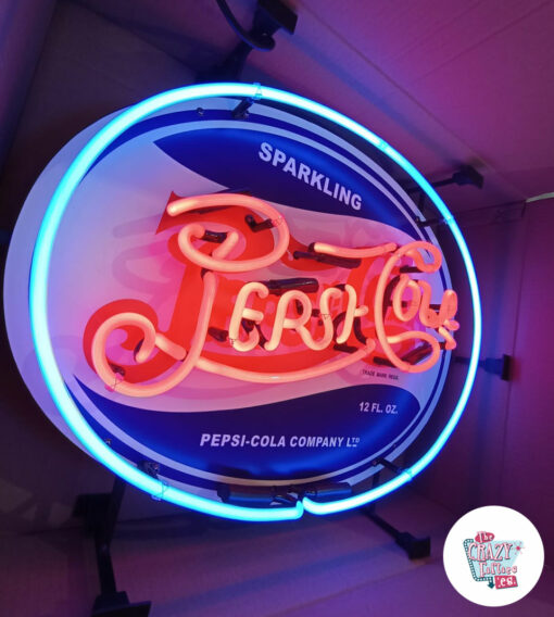 Cartel Neon Pepsi-Cola derecha