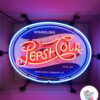 Neon Pepsi-Cola packaging sign