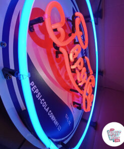 Cartel Neon Pepsi-Cola bajo