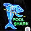 Neon Sign Pool Shark