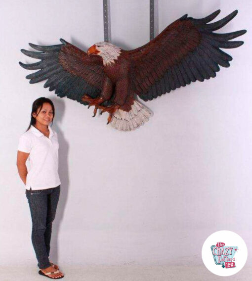 Figurdekorasjon American Eagle sammenlignende