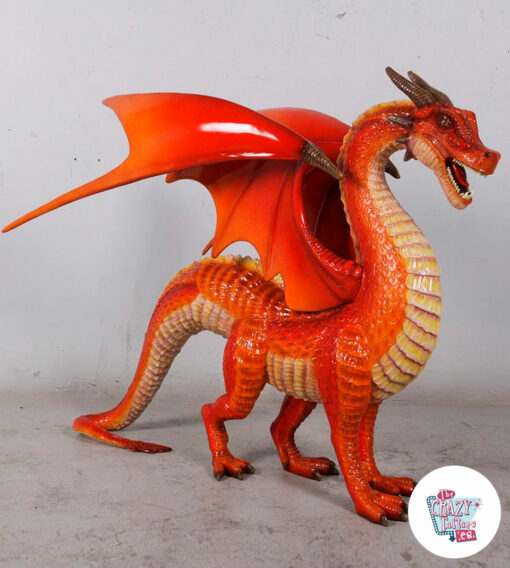 Figure Décoration Dragon Chinois Petit gauche