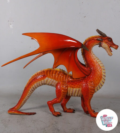 Figura Decoración Dragón Chino Pequeño