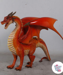 Figura Decoración Dragón Chino Pequeño derecha