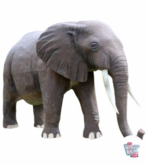 Figur dekoration afrikansk elefant