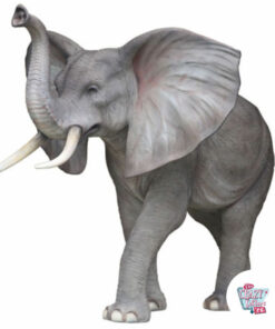 Figurdekoration African Elephant walking cover