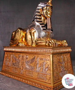 Figurdekorasjon Sphinx of Giza med base