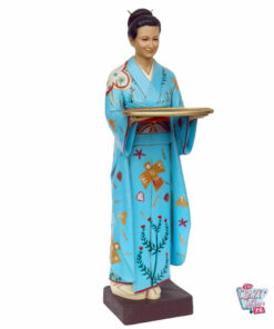 Figura Decoração Gueixa Japonesa