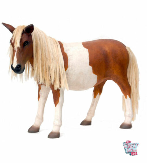 Spotted Pony Decoration Figure