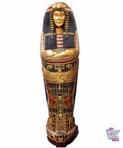 Figura Decoración Sarcófago Nefertiti replica