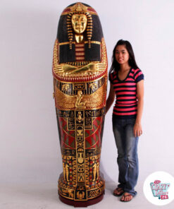 Figurdekorasjon Sarkofag Nefertiti ekte størrelse