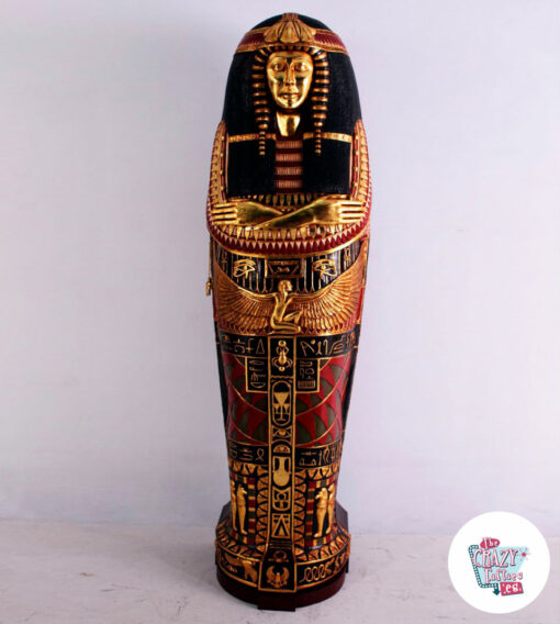 Figur Dekor Sarcophagus Nefertiti front